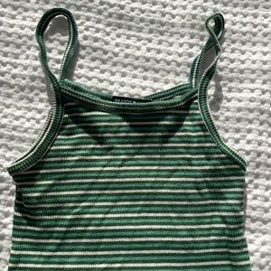 Brandy Melville Green Tank Top